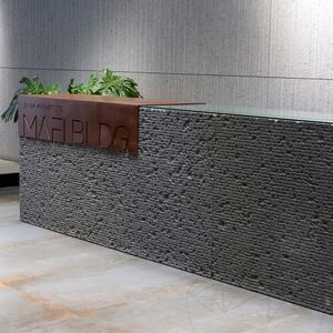 Dalle Native Black Lineal Extreme Dark Design 2CM