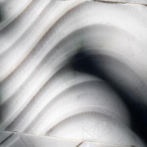 Formes géométriques New York Marbre, 15 x 30 cm