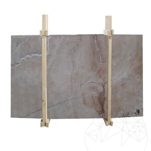 Dalle Onyx Polie Taillée en Croix, 2 cm