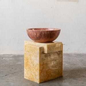 Lavabo - Opium Red Travertin RS-5, 42 x 15 cm