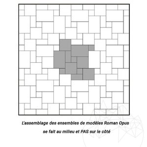 Ceppo Ensemble de marbres à motifs français, 1.2 cm