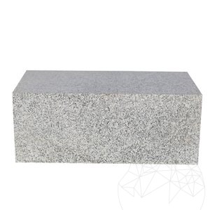 Borne Bianco Sardo en granit scié 20 x 25 x 50 cm
