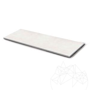Pierre frittée L'ALTRA PIETRA Porcea Aura White, 60 X 120 X 2 cm, R11 - Antidérapant pour usage extérieur