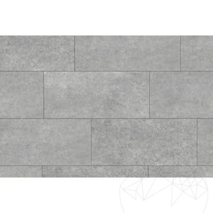 Pierre frittée L'ALTRA PIETRA Portland Plata, 80 X 180 X 2 cm, R11 - Antidérapant pour usage extérieur