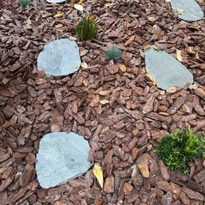Kavala Ardoise Bord Ciselé Pas de jardin japonais