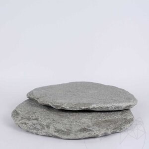 Marchepied de jardin japonais en ardoise Kavala, Taille standard