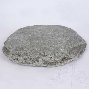 Marchepied de jardin japonais en ardoise Kavala, Taille standard