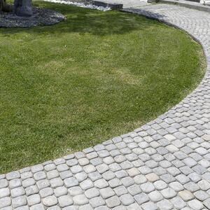 Pavé roulé en ardoise Kavala 10 x 10 x 3-5 cm