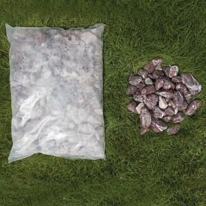 Galets de marbre rouge de l'Atlas, 2-4 cm, Sac 20 Kg