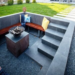 Galet gris foncé, 0-1 cm, KG