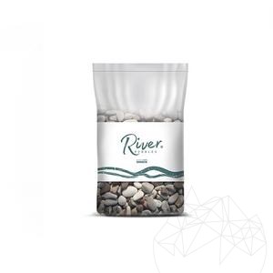 Galets de rivière, 3-6 cm Sac 20 Kg