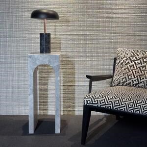 Petite console Archy en marbre gris Tundra
