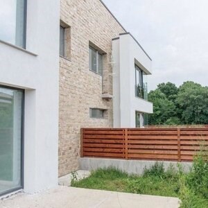 Ardoise Rhodos Natur, 10 cm x LL | Pierre décorative - Dalles verticales, extérieur-intérieur