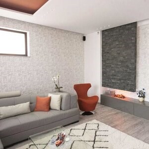 Alpi Alpi Natur vert ardoise, 5cm x LL x 1.3cm | Pierre décorative - Dalles verticales, extérieur-intérieur (25sqm/palette)