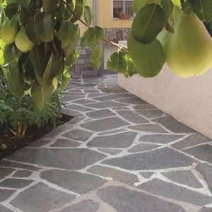Ardoise polygonale Kavala, 1-3 cm, Grand 7-10 pcs/m²