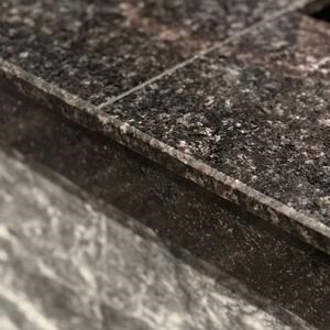 Granit Black Pearl Polisat 2 cm - Comptoirs, marches, émaux et pièces sur mesure