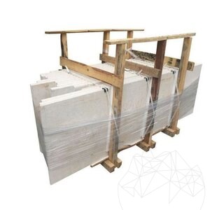 Calcaire Vratza poli 2 cm (intérieur uniquement) – Plans de travail, marches, glaçures et pièces personnalisées