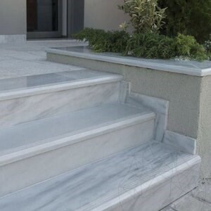 Kavala Marble Cross Cut Polished Polished 3 cm - Comptoirs, marches, émaux et pièces personnalisées