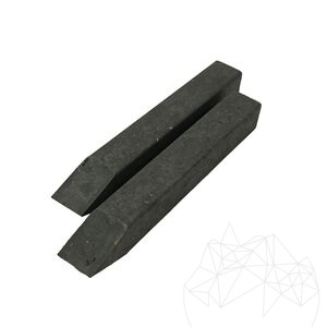 Piquet d'ancrage pour bordure de jardin, gris, 30 cm, pack de 10 pièces