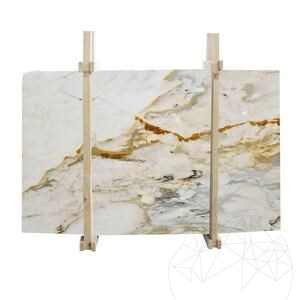 Plaque de marbre poli Calacatta Borghini, 2 cm