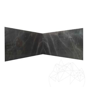Plaques de marbre gris poli Pietra 2 cm