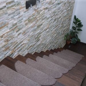 Metaksi Panneau de revêtement mural en quartzite 15 x 60 cm