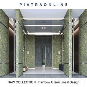 Dalle Rainbow Green Lineal Design 2CM
