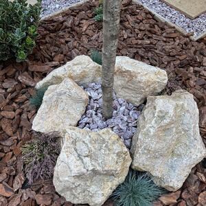 Galets de marbre rouge de l'Atlas, 2-4 cm, Sac 20 Kg