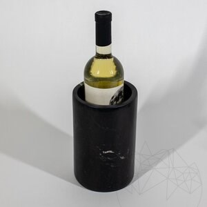 Rafraîchisseur à vin en marbre Nero 