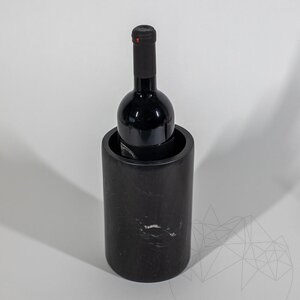 Rafraîchisseur à vin en marbre Nero 