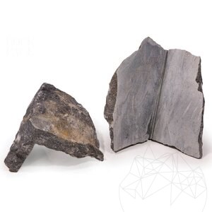 Marbre polygonal Akron Rock Face, pièce d'angle