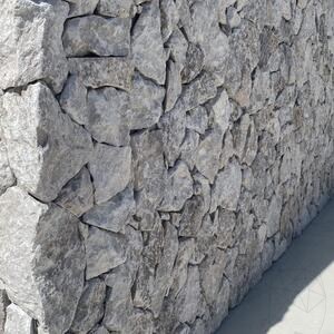 Parement extérieur pierre Travertin  Rock Face Silver