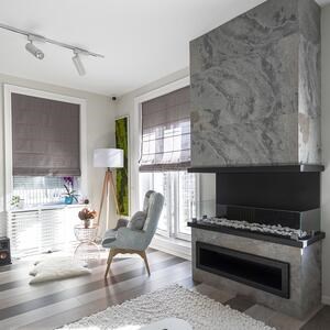 Ardoise flexible SKIN Ultra-Flex 2mm - Blanc d'automne, 185 x 61 cm| Pierre pour murs, meubles, façades et zones humides