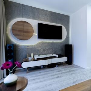 Ardoise flexible SKIN MicroStone 1mm - Silver Shine, 280 x 125 cm | Pierre ultra-flexible pour murs, meubles, parements