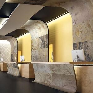 Ardoise flexible SKIN Ultra-Flex 2mm - Indian Autumn, 185 x 61 cm | Pierre pour murs, meubles, façades et zones humides