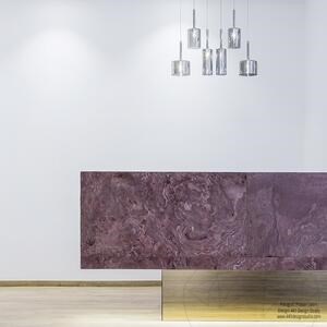 Ardoise flexible SKIN MicroStone 1mm - Terra Red, 122x61cm | Pierre ultra-flexible pour murs, meubles, parements