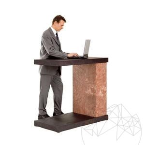 Ardoise flexible SKIN MicroStone 1mm - Terra Red, 122x61cm | Pierre ultra-flexible pour murs, meubles, parements