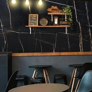 Sahara Noir Polished Marble Slab, 2 cm
