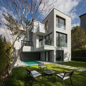 Dalle Sanded White Lineal Plus Design 2CM