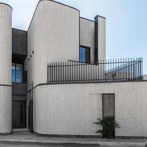 Dalle Sanded White Lineal Plus Design 3CM