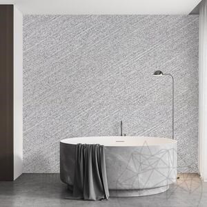 Dalle Sanded White Oblique Design 3CM