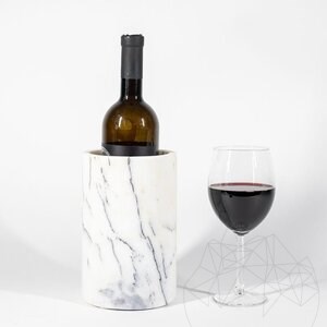 Rafraîchisseur à vin en marbre lilas 