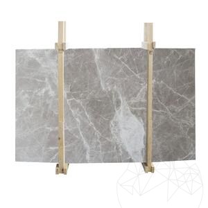 Dalle en marbre Silver Grey Poli, 2 cm