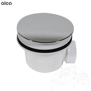 Siphon de receveur de douche Alca Plast, chromé