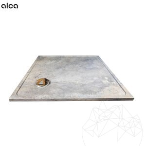 Siphon de receveur de douche Alca Plast, chromé