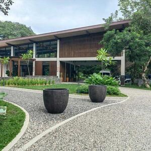 Système d'aménagement paysager pour la stabilisation du gravier, blanc, 1176 x 764 x 32 mm