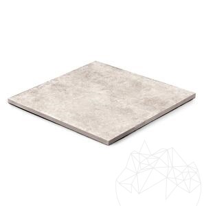 Pierre frittée L'ALTRA PIETRA Tegel Antico Bianco, 90 X 90 X 2 cm, R11 - Antidérapant pour usage extérieur