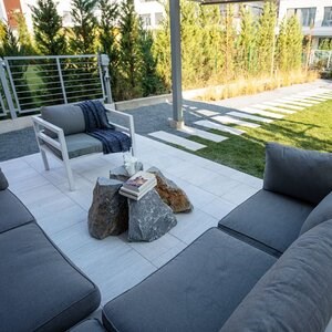 Table basse modulaire Rock Face Akron