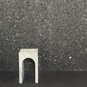 Table d'appoint Archy en marbre gris Tundra