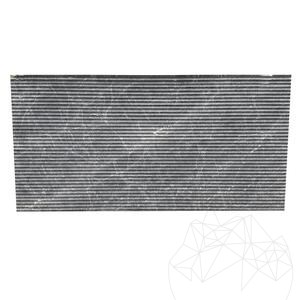 Marbre Cannelé Talos Edge, 2 cm